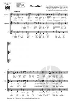 Osterlied von Carl Philipp Emanuel Bach 