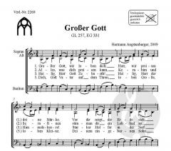 Großer Gott  von Hermann Angstenberger 