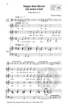 10 Psalmenkanons von Thomas Nüdling 