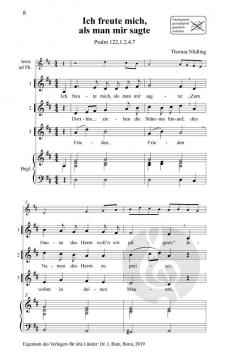 10 Psalmenkanons von Thomas Nüdling 