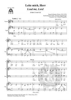 Leite mich, Herr von Samuel Sebastian Wesley 