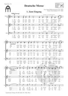 Deutsche Messe von Franz Schubert 
