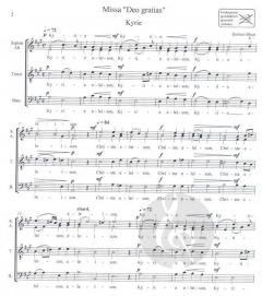Missa 'Deo Gratias' von Herbert Blum 
