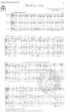 Media vita von Joseph Gabriel Rheinberger 