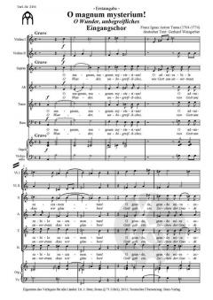 O magnum mysterium von Franz Tuma 