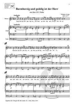 3 Sologesänge von Andrea Filippini 