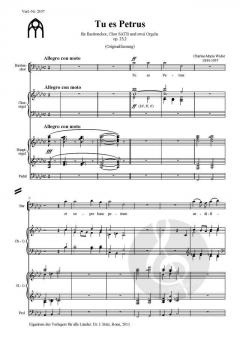 Tu es Petrus op. 23,2 von Charles-Marie Widor 