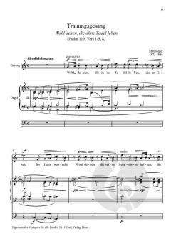 Vier geistliche Lieder von Max Reger 