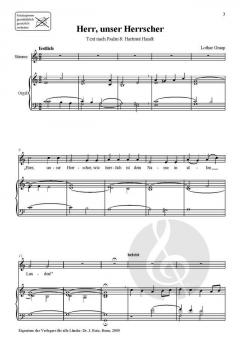 5 Psalmkonzerte auf Texte von Hartmut Handt von Lothar Graap 