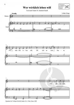 5 Psalmkonzerte auf Texte von Hartmut Handt von Lothar Graap 