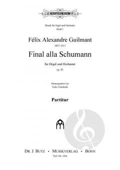 Final alla Schumann op. 83 von Alexandre Guilmant 