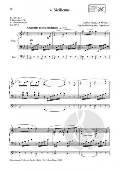 Transkriptionen Band 4 von Gabriel Fauré 