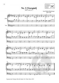 Acht frühe Orgelwerke von Joseph Gabriel Rheinberger im Alle Noten Shop kaufen