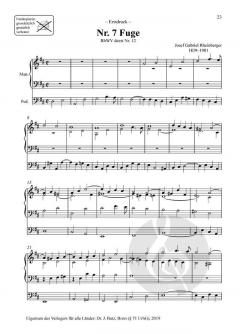 Acht frühe Orgelwerke von Joseph Gabriel Rheinberger im Alle Noten Shop kaufen