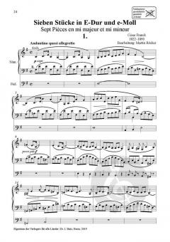 L'Organiste von César Franck 