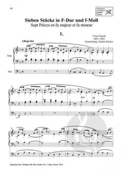 L'Organiste von César Franck 