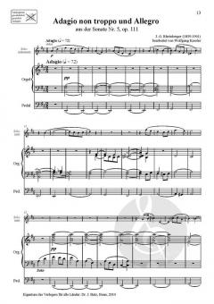 2 Stücke von Joseph Gabriel Rheinberger 