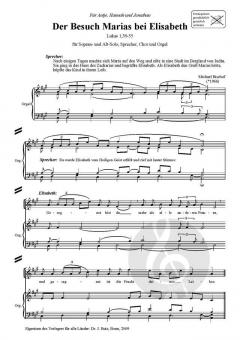 Der Besuch Marias bei Elisabeth von Stefano Bertuletti 