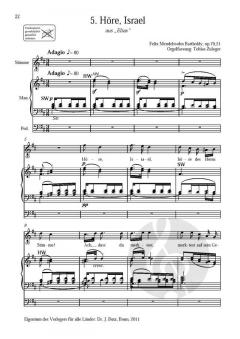10 geistliche Sologesänge von Felix Mendelssohn Bartholdy 