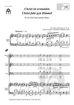 Christ ist erstanden von Christopher Tambling 