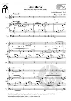 Ave Maria von Lambert Kleesattel 