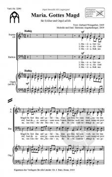 Maria. Gottes Magd von Hermann Angstenberger 