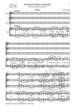 Deuxième Messe solennelle von Charles Gounod 