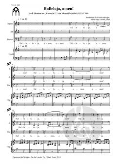 Halleluja, amen! von Johann Pachelbel 