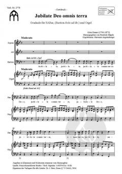 Jubilate Deo omnis terra von Karl Allmendinger 