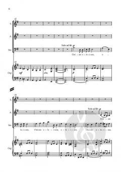 Messe à trois voix von Rochus Dedler 