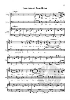 Missa brevis a tre in C von Lambert Kleesattel 