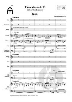 Pastoralmesse in C-Dur op. 110 'Christkindlmesse' von Ignaz Reimann 