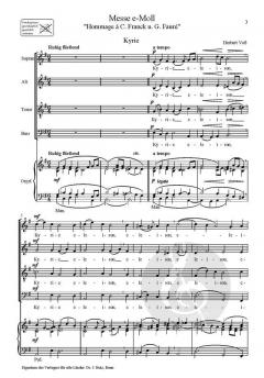 Messe in e-Moll von P. Raimund van Husen 