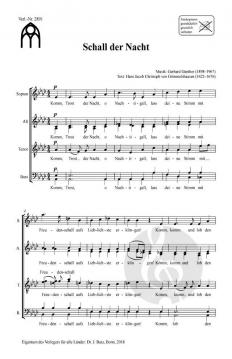 Schall der Nacht von Gerhard Günther 