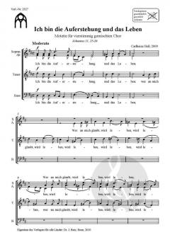 Ich bin die Auferstehung von Carlheinz Heß 