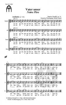 Vater unser von Maurice Durufle 