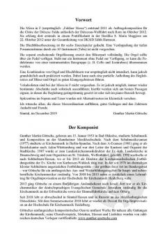 Missa in F von Gunther Martin Göttsche 