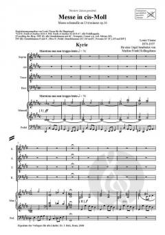 Messe solennelle cis-Moll von Louis Vierne 