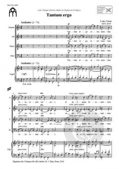 Tantum ergo von Louis Vierne 