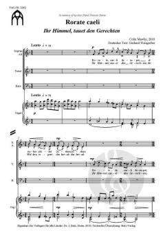 Rorate caeli von Colin Mawby 