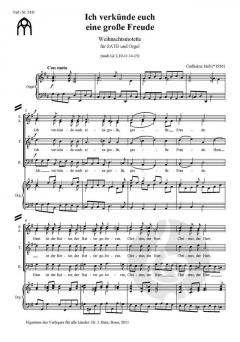 Ich verkünde euch von Carlheinz Heß 