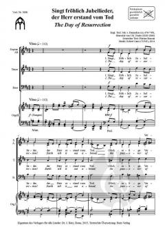 Singt fröhlich Jubellieder, der von Robert Jones 