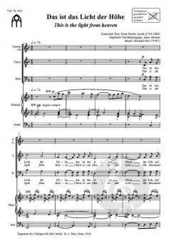 Das ist das Licht der Höhe von Michael Porr 