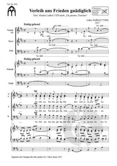 Verleih uns Frieden von Lukas Stollhof 