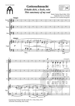 Gottes Sehnsucht, This sanctuary of my soul von Charles Wood 