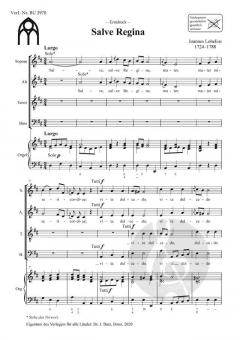 Salve Regina von Joannes Lohelius 