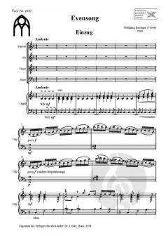 Evensong (Orgelfassung von Wolfgang Reisinger 
