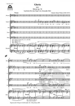 Messe op. 36 von Charles-Marie Widor 