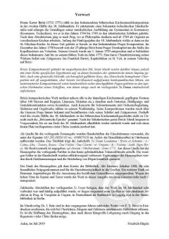 Te Deum laudamus von Franz Xaver Brixi 