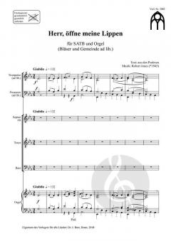 Herr, öffne meine Lippen von Robert Jones 